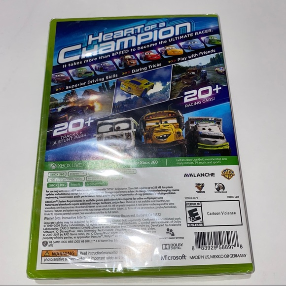 Cars 3: Driven to Win - Xbox 360  Rated E10+ - Picture 3 of 3